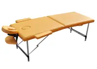 Массажный стол с регулировкой высоты ZENET ZET-1044 YELLOW размер M 185*70*61