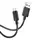 USB Кабель HOCO X88 USB - MicroUSB для телефона, ноутбука, пк 1М Черный