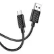 USB Кабель HOCO X88 USB - MicroUSB для телефона, ноутбука, пк 1М Черный