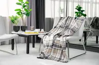 Плед Ardesto FleeСe ART-0703-PB 130х160 см коричневый