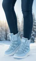 Черевики жіночі зимові блакитні С420 39