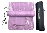 Килимок для йоги та фітнеса EasyFit PER Premium Mat 8 мм + Чохол фіолетовий