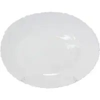 Блюдо овальное SNT 30063-00 34 см белое