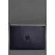 Кожаный чехол-конверт на магнитах для MacBook Pro 16" Темно-синий