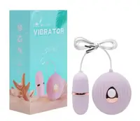 Вибро-яйцо с проводным управлением и 7 режимами вибрации Lilo Violet