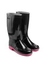 Сапоги женские резиновые черные Д871 40/41