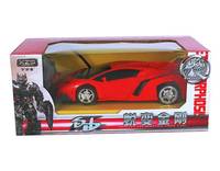 Машинка Трансформер Lamborghini Robot Car Size 18 Червона
