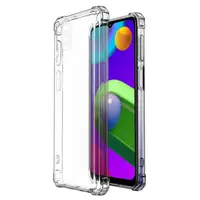 Силіконовий чохол для Samsung Galaxy A02 / M02 - Прозорий (посилені кути)