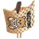 Парео пляжное с 3D принтом Teddy Chic 31054 150х180 см