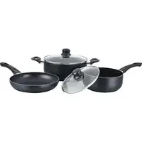 Набор посуды Gusto GT-2405-2 5 предметов черный