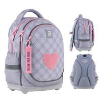 Шкільний рюкзак Kite Education Fluffy Heart K24-724S-1 15 л