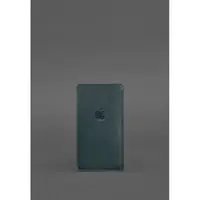 Кожаный чехол для iPhone 13 Зеленый Краст