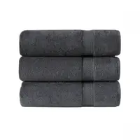 Полотенце махровое Lotus Home - Grand soft twist antrasit антрацит 90*150