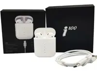 Беспроводные сенсорные наушники TWS i100| Bluetooth гарнитура| Беспроводные Bluetooth наушники