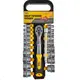 Набор насадок торцевых MASTERTOOL CRV 3/8" 6-24 мм удлинитель 150 мм, 21 шт (78-3821)