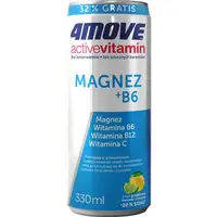 Витамины и минералы 4MOVE Active Vitamin Magnesium + B6, 330 мл Грейпфрут-лимон-лайм