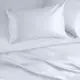Подростковая постель сатин с простыней на резинке SNOW