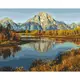 Картина по номерам без подрамника "Горное озеро" Art Craft 11013-ACNF 40х50 см