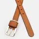 Женский кожаный ремень Borsa Leather CV18011c-brown