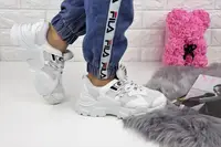 Жіночі кросівки Fashion Bryli 1150 37 розмір 23,5 см Білий