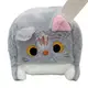 Мягкая игрушка Кот-подушка 15 см (СЕРЫЙ)