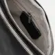 Женская кожаная сумка Borsa Leather K15-605bl-black