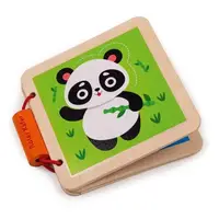 Деревянная игрушка "Деревянная книга. Зоопарк"