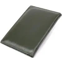 Практичная обложка на паспорт универсального формата из натуральной кожи ST Leather 23081 Зеленый