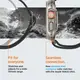 Нейлоновый ремешок Spigen для Apple Watch (49/45/44/42) - Lite Fit Ultra, Black (AMP05983)