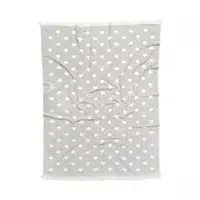 Плед-накидка Barine - Wool Star Throw Grey сірий 135*170