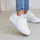 Кроссовки женские Fashion Laurel 3207 41 размер 25,5 см Белый