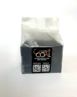 Горіхове вугілля Crazzy COAL - 0.5 кг, 36 штук, Екологічно чисте (Без коробки)