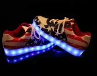 Кросівки світяться American Flag