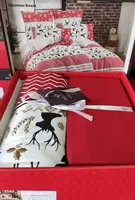 Chrismas breeze сімейна фланелева постільна білизна. Бавовна. Belizza Туреччина.