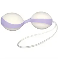 Вагинальные шарики Amor Gym Balls white-lilac