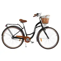 Велосипед міський Corso 28" Dream DM-286, обладнання Shimano Nexus-3, 3 швидкості, алюмінієва рама. Black (168032)