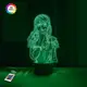 3D ночник "Ризе"(УВЕЛИЧЕННОЕ ИЗОБРАЖЕНИЕ)+ пульт ДУ + сетевой адаптер + батарейки (3ААА)  3DTOYSLAMP