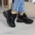Сникеры женские Fashion Muscat 3202 40 размер 25,5 см Черный