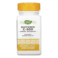 Витамины и минералы Nature's Way Buffered C-500, 100 капсул