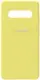 Чехол-накладка TOTO Silicone Case Samsung Galaxy S10+ Lemon Yellow