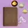 Светильник Книга 3Д (темное дерево)
