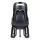 Детское велокресло Bobike GO Carriers RS Reclining System - rear bicycle seat for rack Urban Black