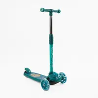 Самокат трехколесный Skyper CY-709 колеса PVC со светом съемный руль. Green (194224)