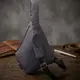 Сумка слинг нейлоновая Vintage 20558 Серая