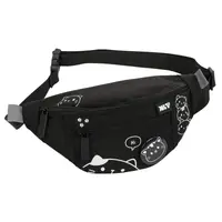 Сумка-бананка YES SP-36 Black Cat 550553 6х12х26 см
