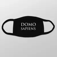 Маска защитная "DOMOSAPIENS", Черный, английский