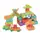 Конструктор Big Building Blocks, 78 деталей, в ведре. Multicolor (164954)