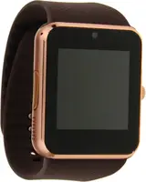 Смарт-годинник UWatch Smart GT08 Gold/Brown