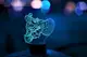 Сменная пластина для 3D светильников "Человек-паук на мотоцикле" 3DTOYSLAMP