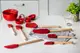 Лопатка для теста KitchenAid Coreline KQR732OHERE 35.3 см красная